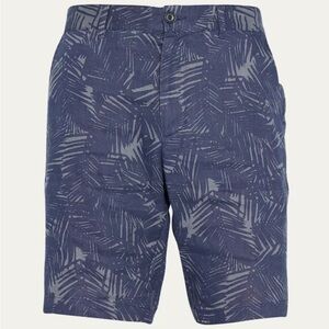 VINCE NWT Men's Blue Patterned Chino  Designer Hemp Shorts